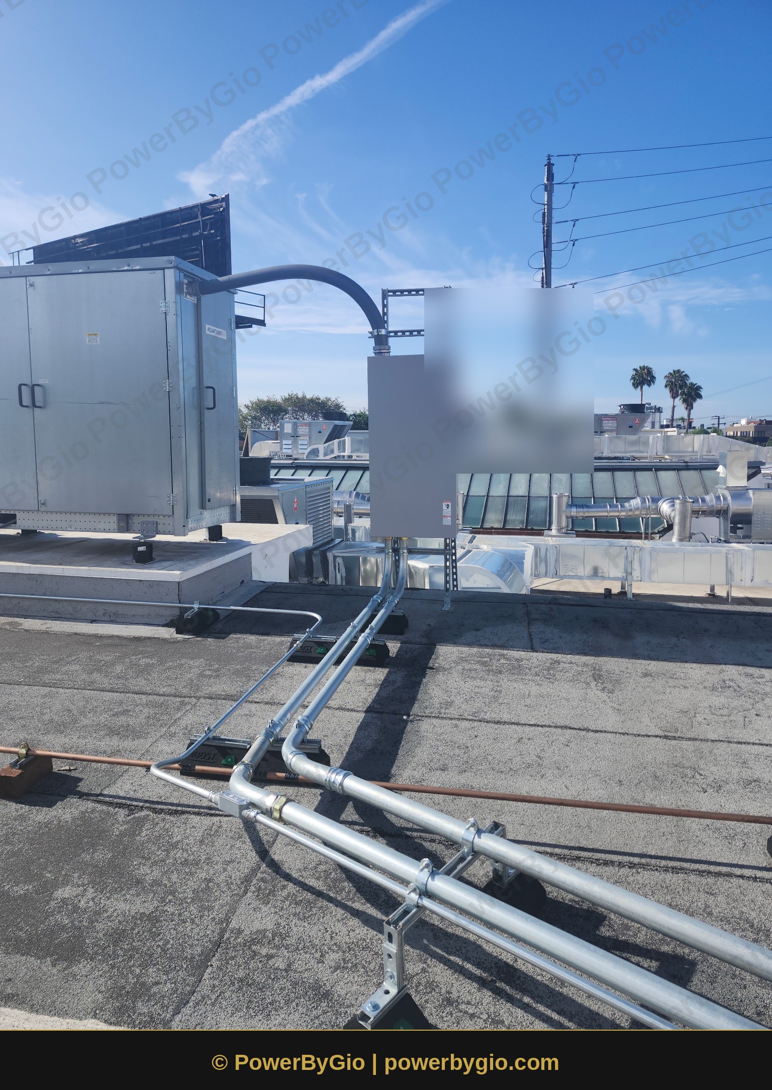 Rooftop Conduit Run